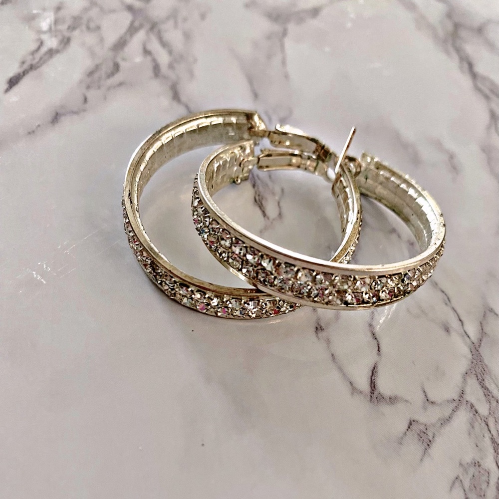 Hoop earrings